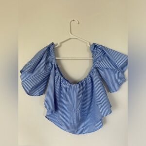 Off The Shoulder Crop Top​